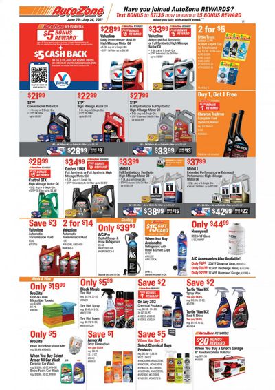Autozone Weekly Ad Flyer June 29 to July 26