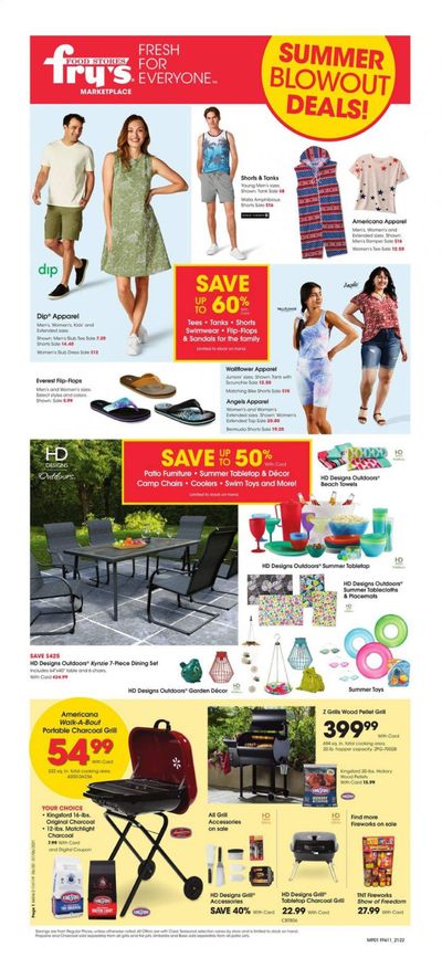 Fry’s (AZ) Weekly Ad Flyer June 30 to July 6