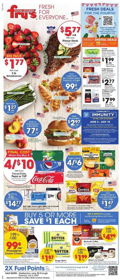 Fry's Food Stores Weekly Ads, Flyers, Coupons, Deals August 2021