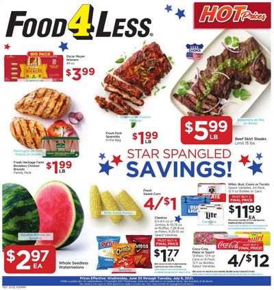 Food 4 Less (IL) Weekly Ad Flyer June 30 to July 6