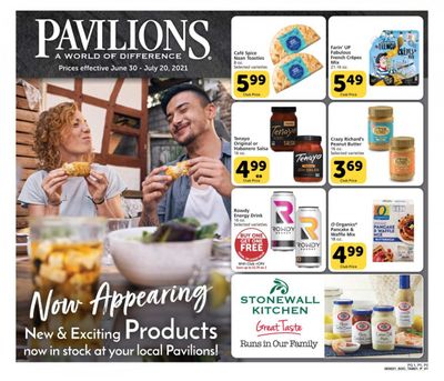 Pavilions (CA) Weekly Ad Flyer June 30 to July 20