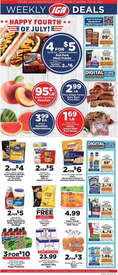 IGA Weekly Ad Flyer June 30 to July 6