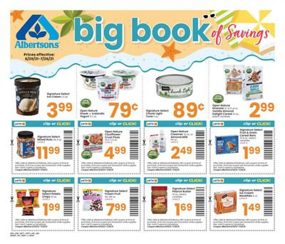 Albertsons (CA, ID, LA, MT, OR, TX, WA) Weekly Ad Flyer June 29 to July 26