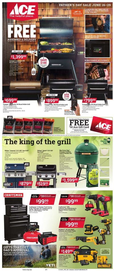 ACE Hardware Weekly Ad Flyer June 16 to June 29