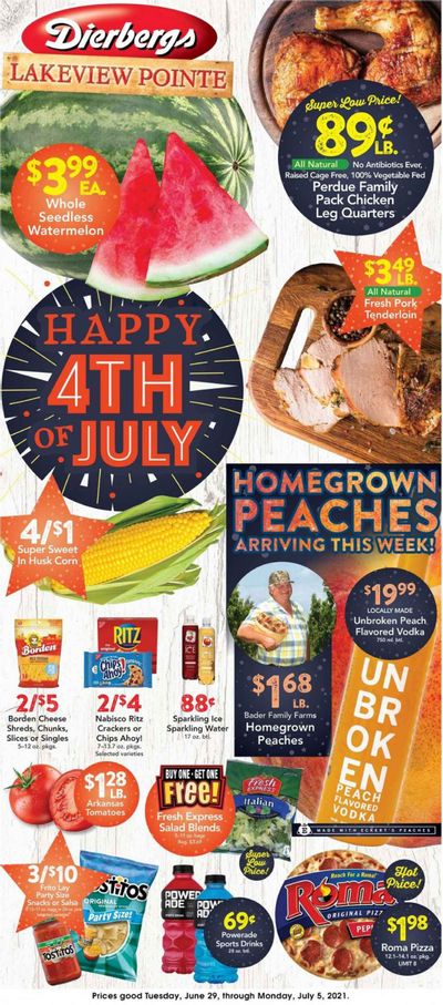 Dierbergs (MO) Weekly Ad Flyer June 29 to July 5 Dierbergs (MO) Weekly Ad Flyer June 29 to July 5