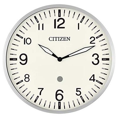 Citizen Clocks CC5012 Citizen Smart Echo Compatible Wall Clock with Multiple Timers, Silver $89.15 (Reg $106.17)