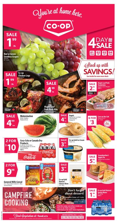 Co-op (West) Food Store Flyer July 1 to 7