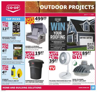 Co-op (West) Home Centre Flyer July 1 to 7