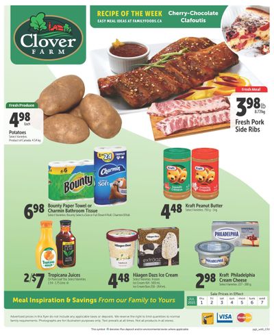 Clover Farm Flyer July 1 to 7