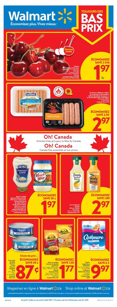 Walmart (QC) Flyer July 1 to 7