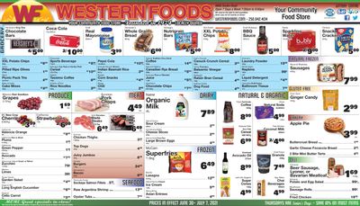 Western Foods Flyer June 30 to July 6