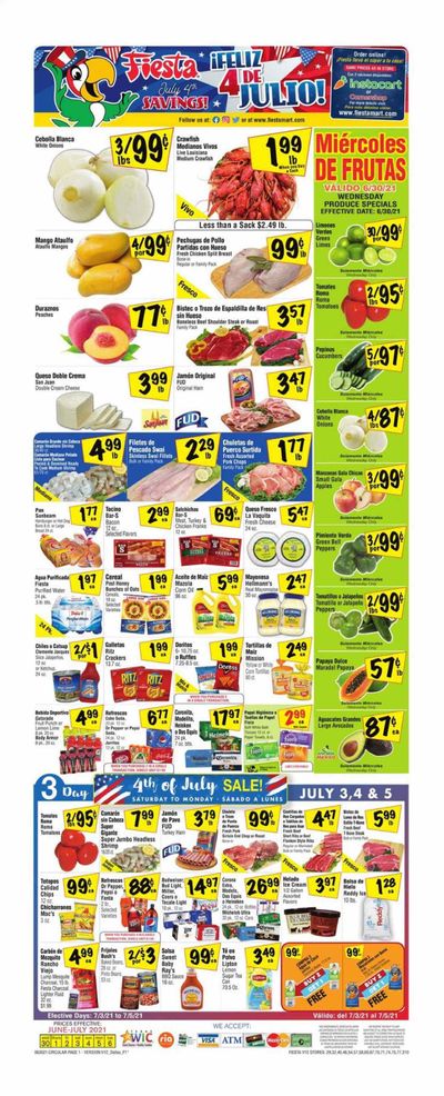 Fiesta Mart (TX) Weekly Ad Flyer June 30 to July 6