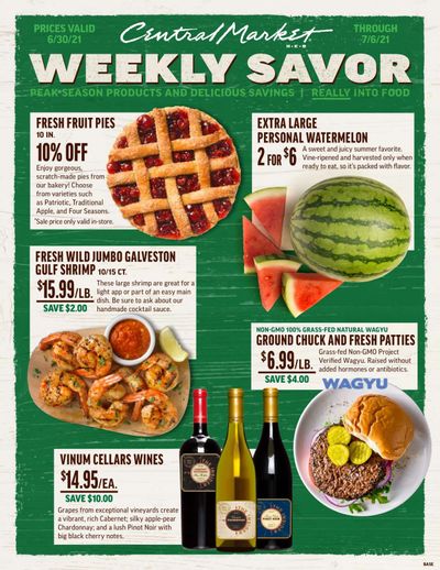 Central Market (TX) Weekly Ad Flyer June 30 to July 6
