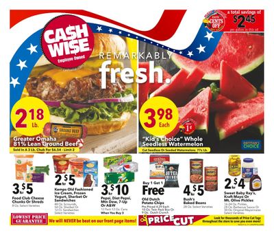 Cash Wise (MN, ND) Weekly Ad Flyer June 30 to July 6