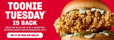 KFC Canada Toonie Tuesday is Back!