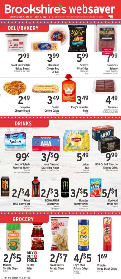 Brookshires (AR, LA, TX) Weekly Ad Flyer June 30 to July 7