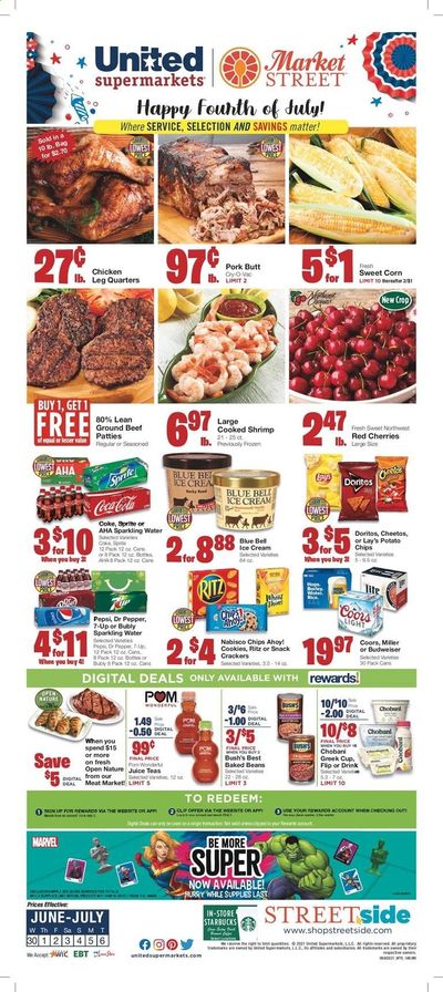 United Supermarkets (TX) Weekly Ad Flyer June 30 to July 6