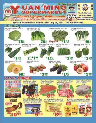 Yuan Ming Supermarket Flyer 2 to 8