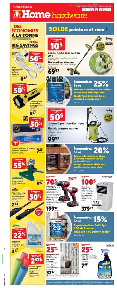 Home Hardware (QC) Flyer July 1 to 7