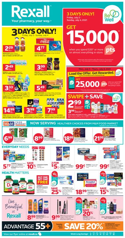 Rexall (AB) Flyer July 2 to 8