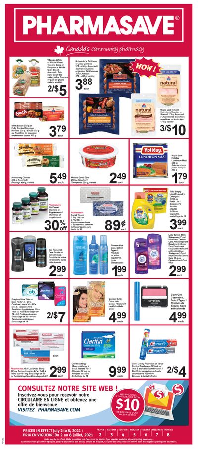 Pharmasave (NB) Flyer July 2 to 8