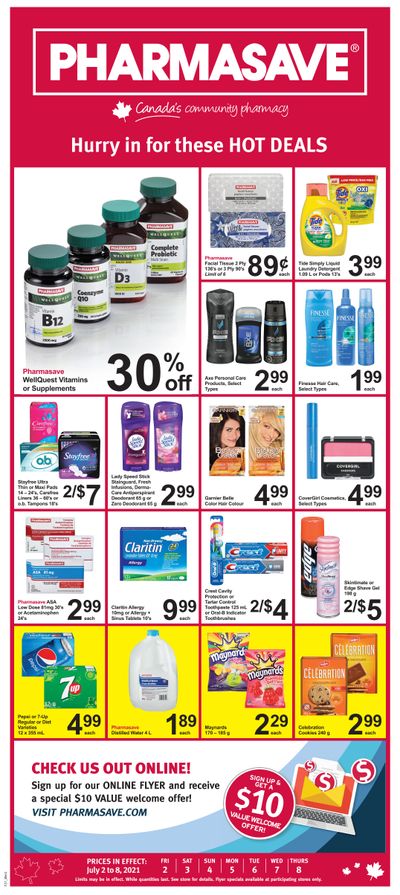 Pharmasave (West) Flyer July 2 to 8