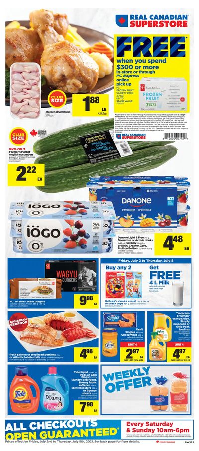 Real Canadian Superstore (West) Flyer July 2 to 8