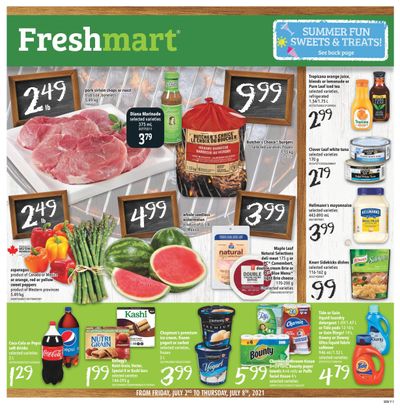Freshmart (West) Flyer July 2 to 8