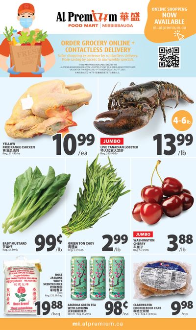 Al Premium Food Mart (Mississauga) Flyer July 1 to 7