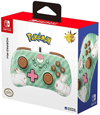HORI Nintendo Switch PAD Mini, Pokémon Pikachu and Eevee - Nintendo Switch Accessories $32.6 (Reg $40.59)