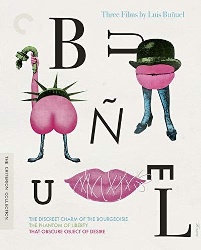 Three Films by Luis Buñuel (The Discreet Charm of the Bourgeoisie, The Phantom of Liberty, That Obscure Object of Desire) [Blu-ray] (Version française) $98.73 (Reg $132.98)