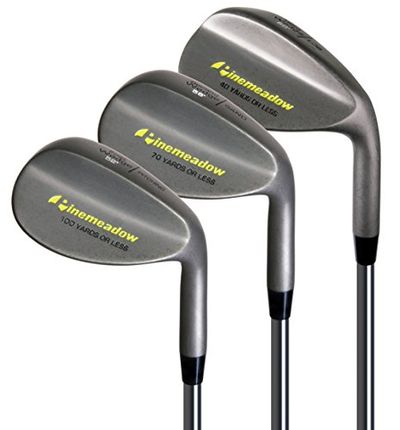 Pinemeadow Golf Men's 3 Wedge Set, Right Hand, Steel, Regular $109.23 (Reg $137.19)
