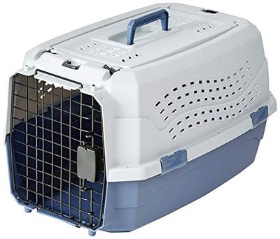 AmazonBasics Top-Load Pet Travel Kennel Carrier Crate For Cats Or Dogs - 13 x 15 x 23 Inches $25.89 (Reg $30.25)