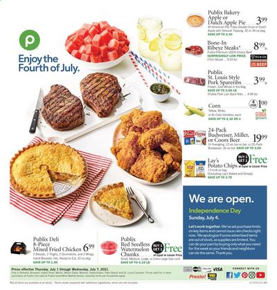 Publix (AL, FL, GA, NC, SC, TN) Weekly Ad Flyer July 1 to July 7