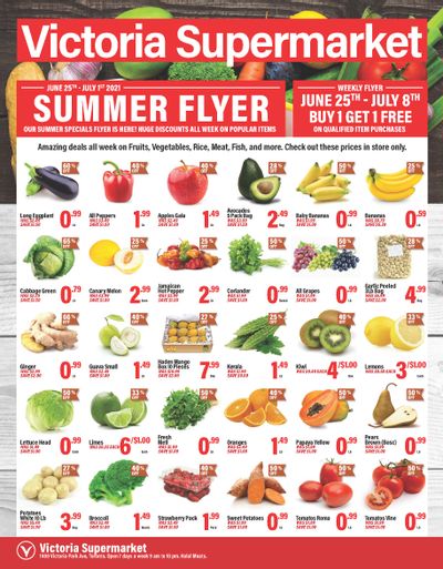 Victoria Supermarket Flyer June 25 to July 8