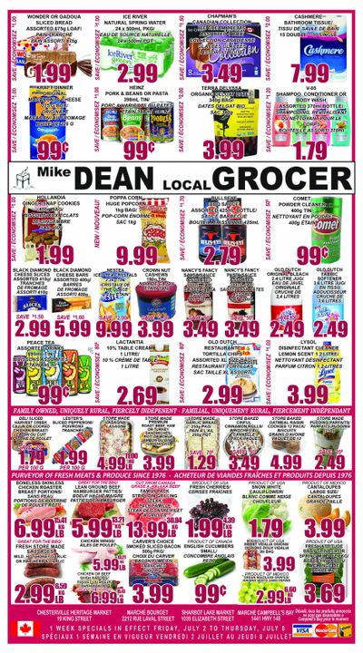 Mike Dean's Super Food Stores Flyer July 2 to 8