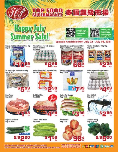 Top Food Supermarket Flyer July 2 to 8