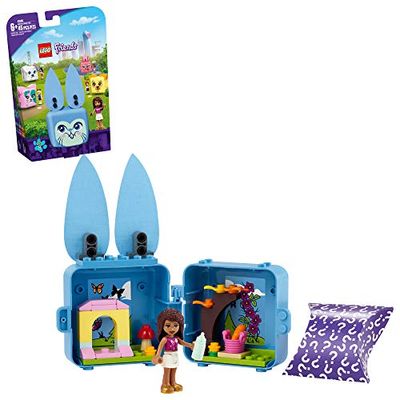 LEGO Friends Andrea’s Bunny Cube 41666 Building Kit; Rabbit Toy for Kids with an Andrea Mini-Doll Toy; Bunny Toy Makes a Creative Gift for Kids Who Love Portable Playsets, New 2021 (45 Pieces) $11.87 (Reg $13.99)