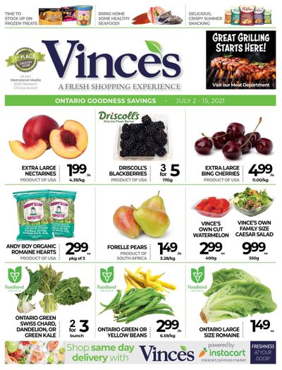 Vince's Market Flyer July 2 to 15