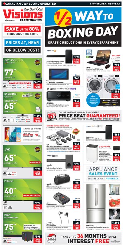 Visions Electronics Flyer July 2 to 8