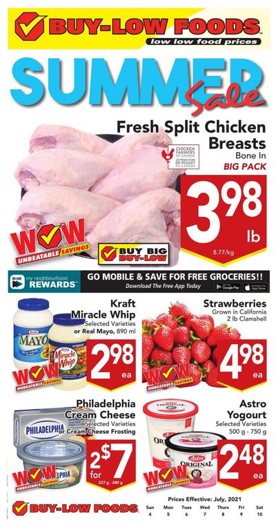 Buy-Low Foods Flyer July 4 to 10