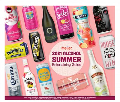 Meijer (IL, IN, KY, MI, OH, WI) Weekly Ad Flyer June 20 to September 6
