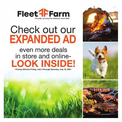 Fleet Farm (IA, MN, ND, WI) Weekly Ad Flyer July 2 to July 10