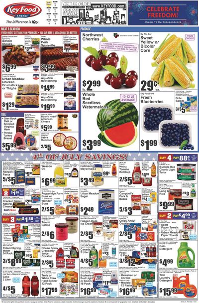 Key Food (NY) Weekly Ad Flyer July 2 to July 8