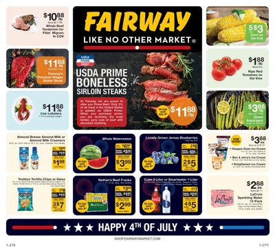 Fairway Market (CT, NJ, NY) Weekly Ad Flyer July 2 to July 8