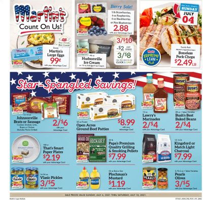 Martin’s (IN, MI) Weekly Ad Flyer July 4 to July 10
