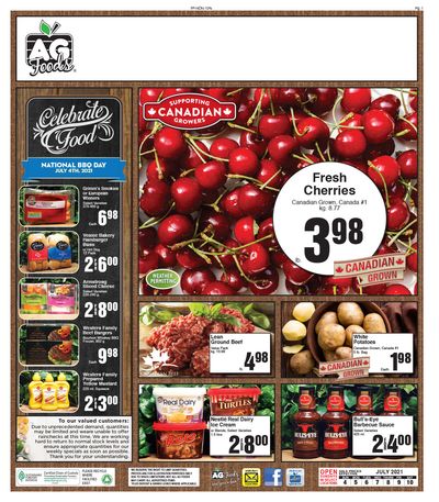 AG Foods Flyer June 4 to 10