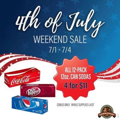 Commissary Weekly Ad Flyer July 1 to July 4