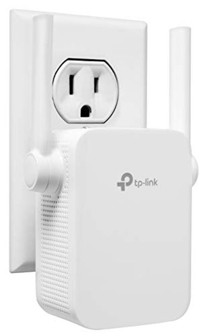TP-Link N300 WiFi Range Extender TL-WA855RE - Covers up to 800 Sq.ft, Up to 300Mbps, Signal Booster & WiFi Repeater, Single Band 2.4Ghz only, and Compact Wall Plug Design, Extend WiFi Range Further $16.99 (Reg $24.99)