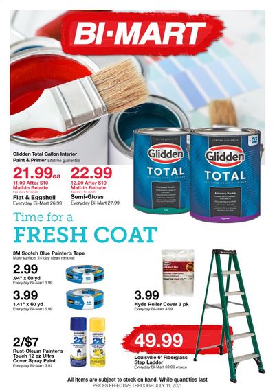 Bi-Mart (ID, OR, WA) Weekly Ad Flyer July 2 to July 11